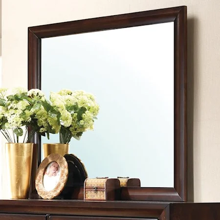 Rectangular Framed Dresser Mirror